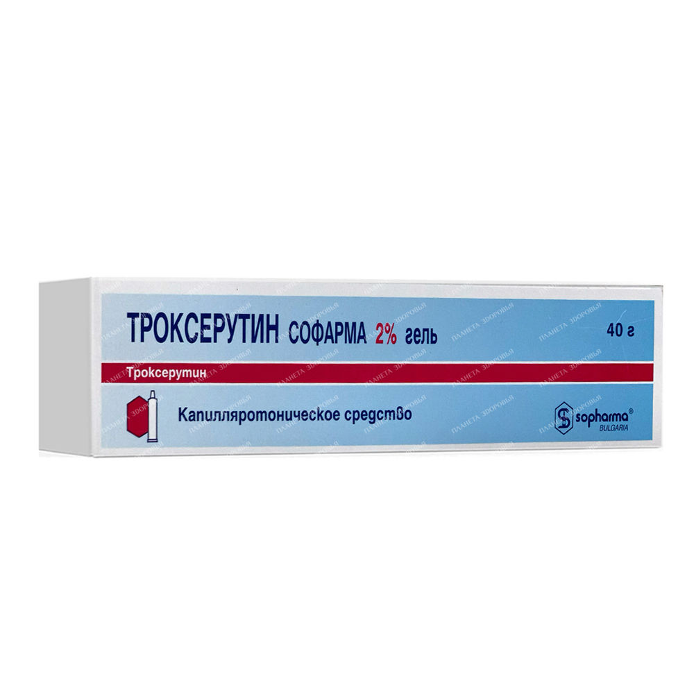 Troxerutin gel 2%  40.0 {UNF} (troxerutinum)