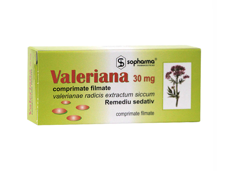 Valeriana comprimate filmate 30 mg N20x5