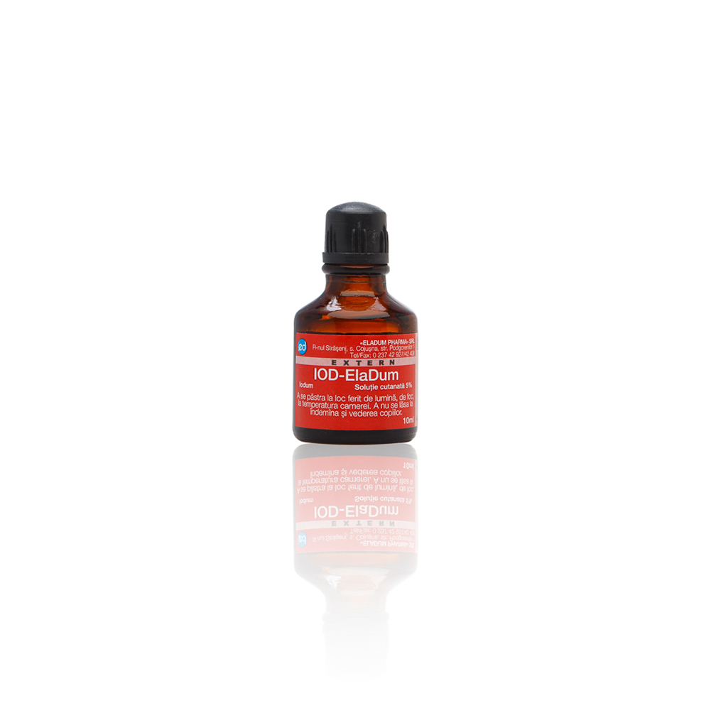 Iod 5%, 10 ml, ElaDum