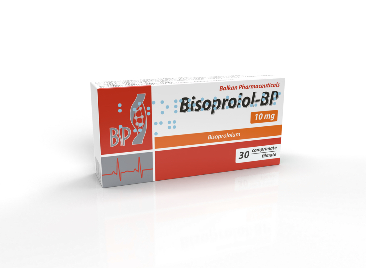 Bisoprolol-BP comprimate filmate 10 mg N10x3