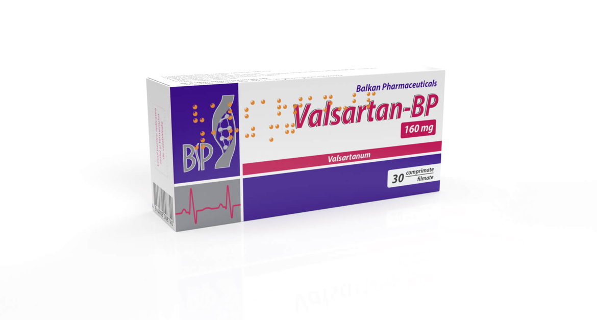 Valsartan-BP 160mg comprimate N10x3