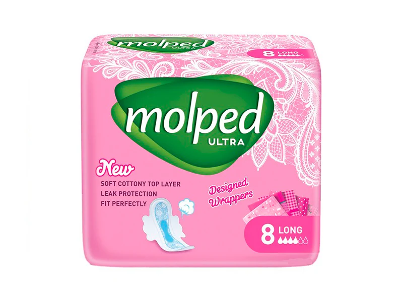 Absorbante Molped Air U Long Wings  N8 (*4)