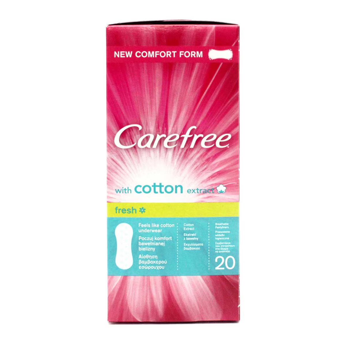 Прокладки Carefree Panty Breeze N20