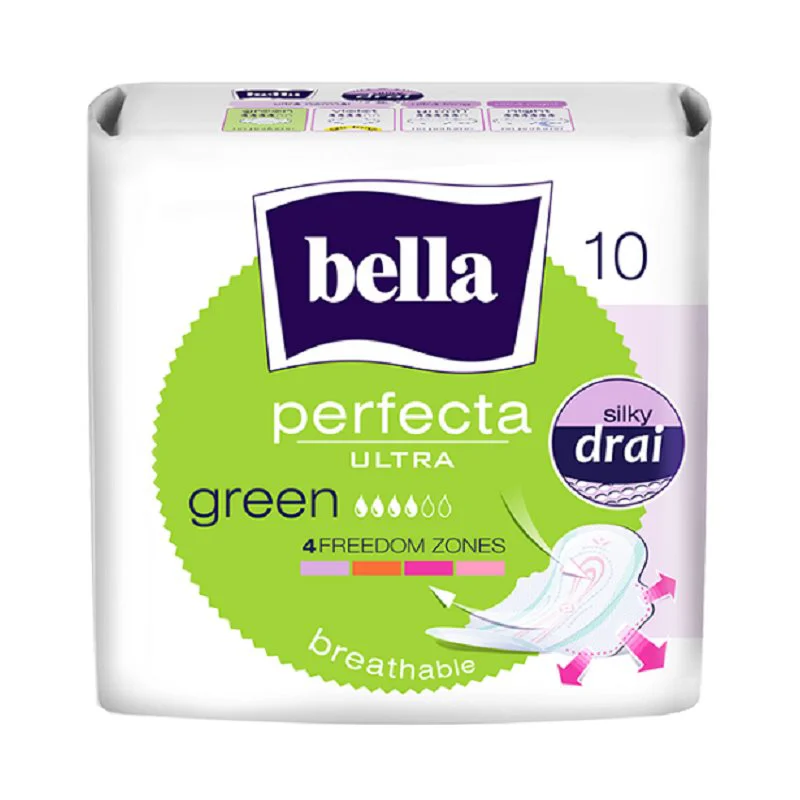 Прокладки BELLA Perfecta ultra Green N10 (*4)