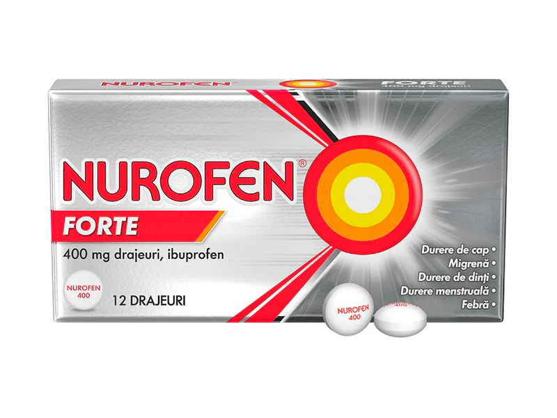 Nurofen Forte drajeuri 400mg  N12 