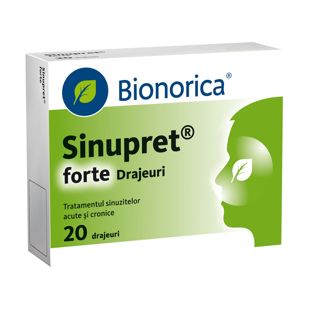 Синупрет Форте, драже, N20