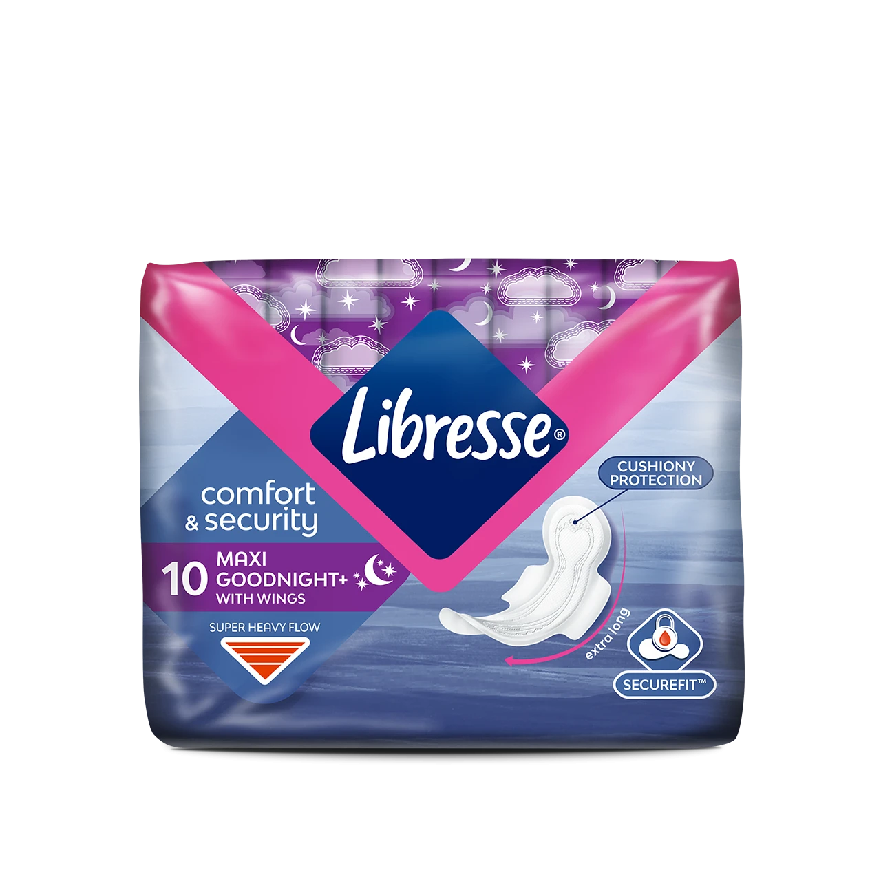 Прокладки Libresse Invisible Ultra Normal Maxi N10 (*4)