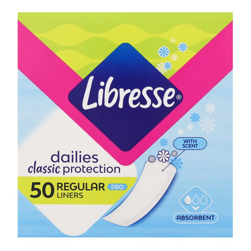 Прокладки ежедневные Libresse Classic Normal N50