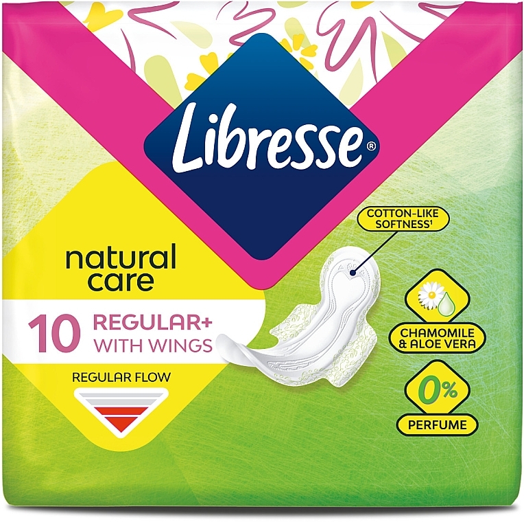 Прокладки Libresse Natural Care Ultra Normal N10 (*4)