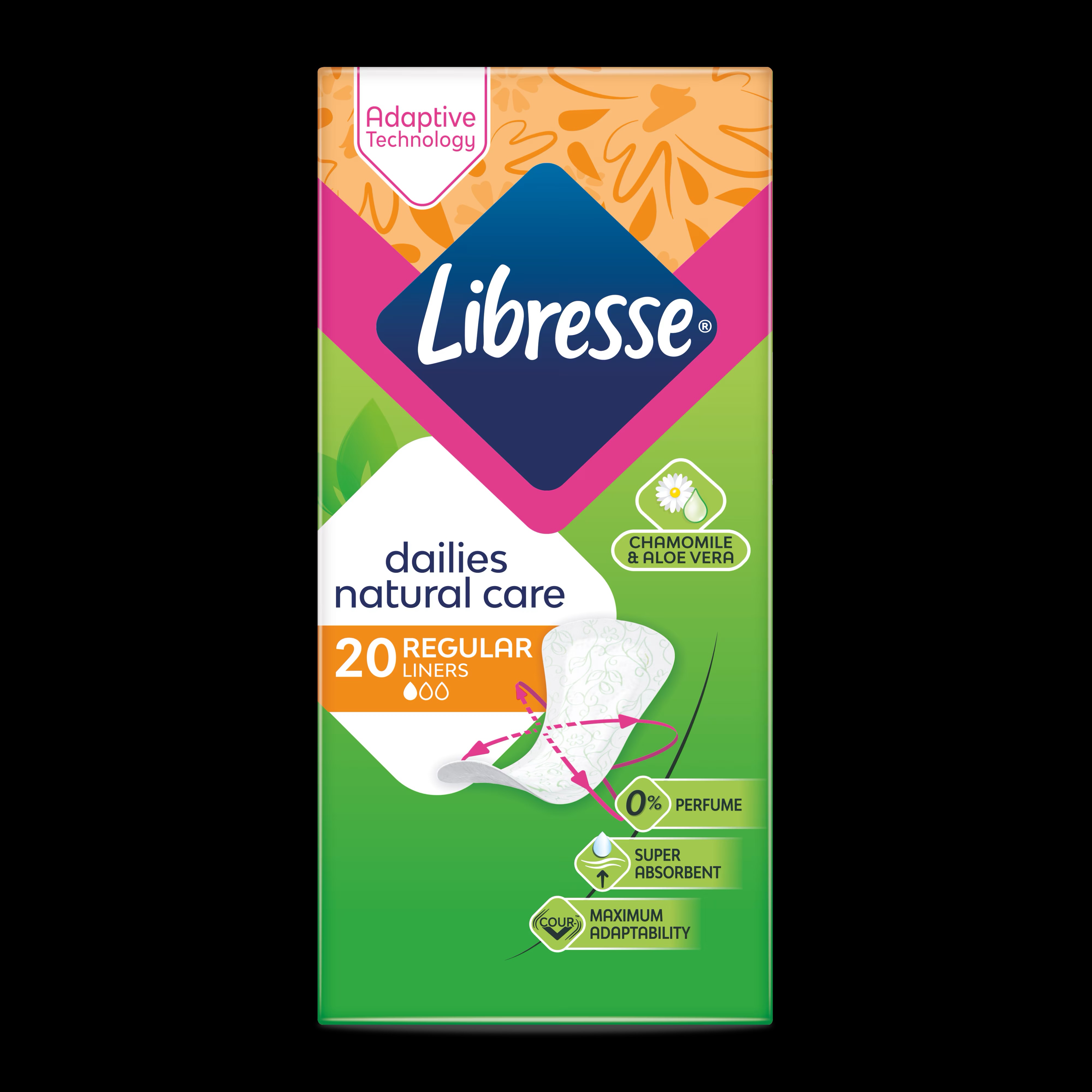 Прокладки ежедневные Libresse Natural Care N20