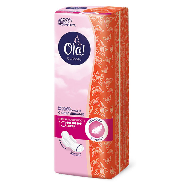 Прокладки Ola Wings Super Soft N10 (6*)