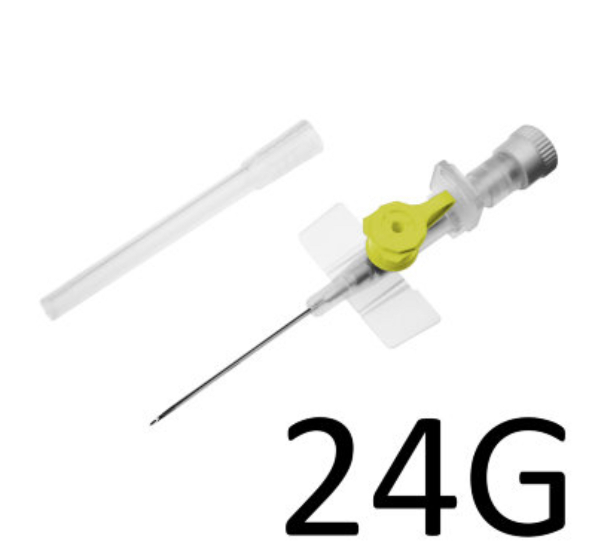 Катетер в/в с клапанами 24G Romed