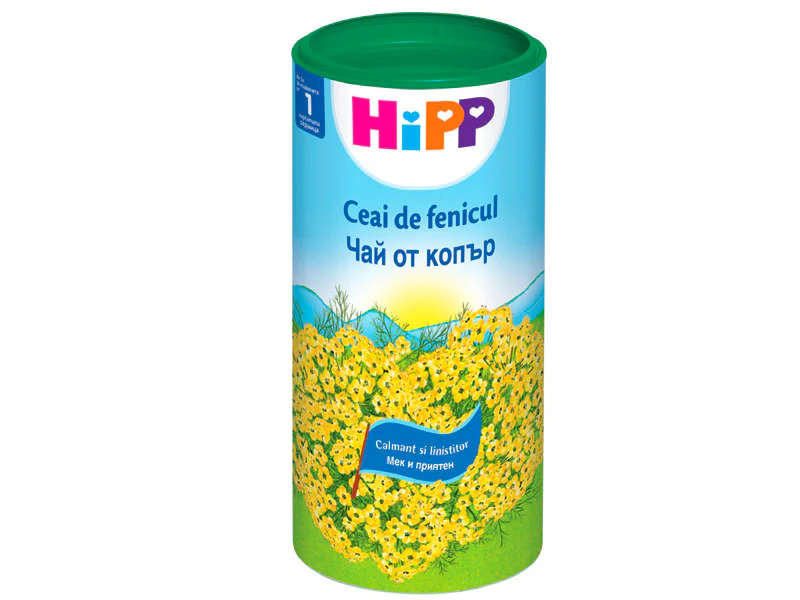 Ceai de Fenicul Hipp, de la 1zi, 200 g