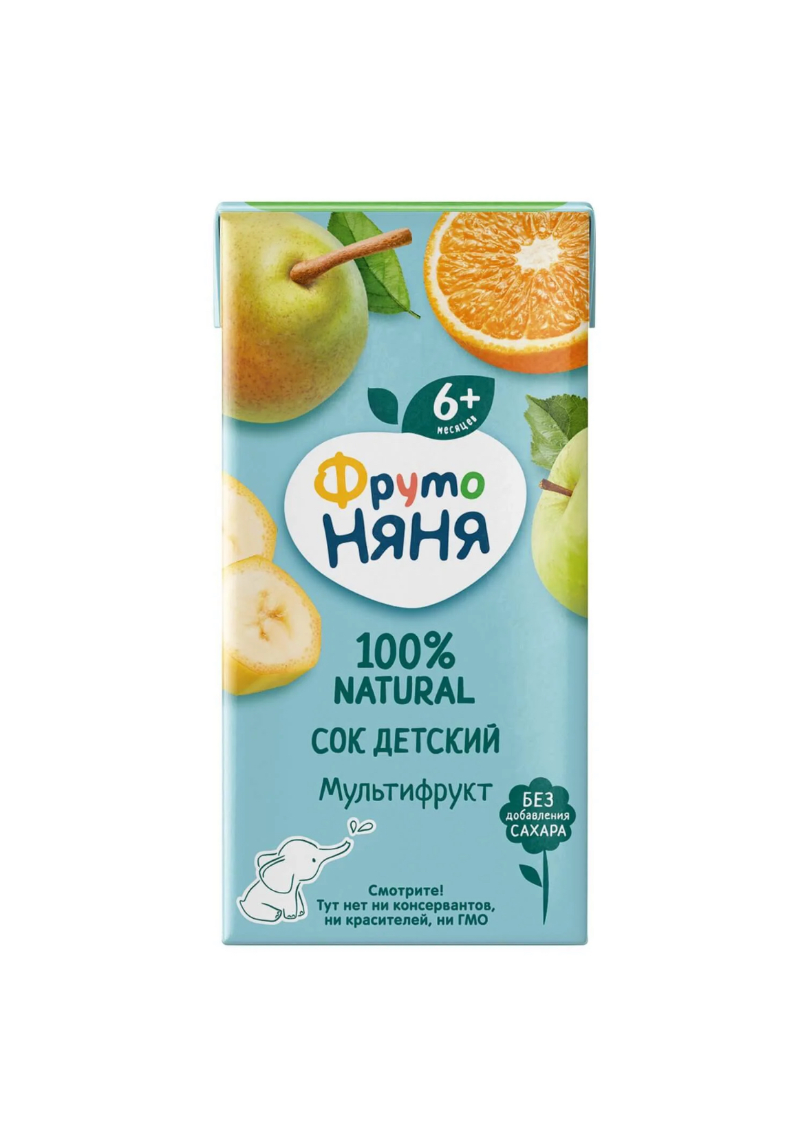 Fruto Neanea suc „Măr-Pară-Banană-Portocală” N18×200 ml