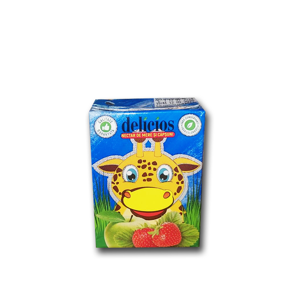 Suc (nectar) Delicios Mere și Căpșuni, 200 ml