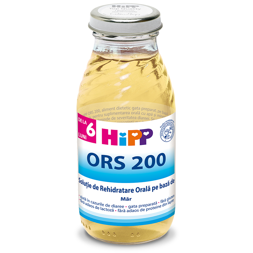 HiPP ORS 200 de Mere, gata pentru consum (4 luni+) (2303)