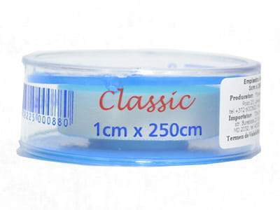 Пластырь 1,00 см x 2,5 м (в рулоне) Medrull, Classic (в пластиковой упаковке)