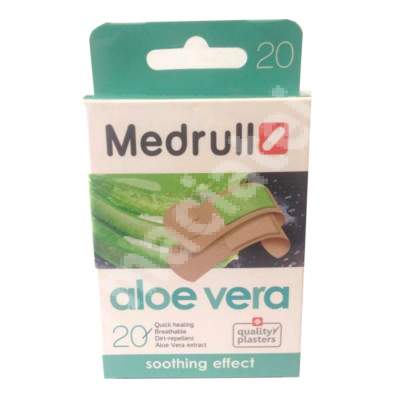 Пластырь с алоэ вера N20 (набор) с успокаивающим эффектом Medrull