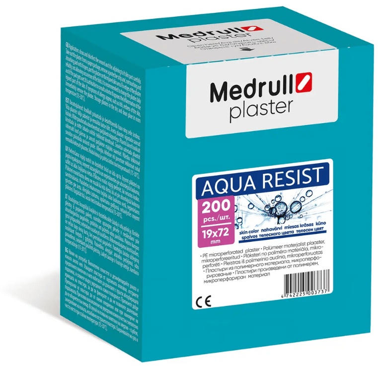 Emplastru 1.90cm x 7.2cm N200 Medrull, Aqua Resist