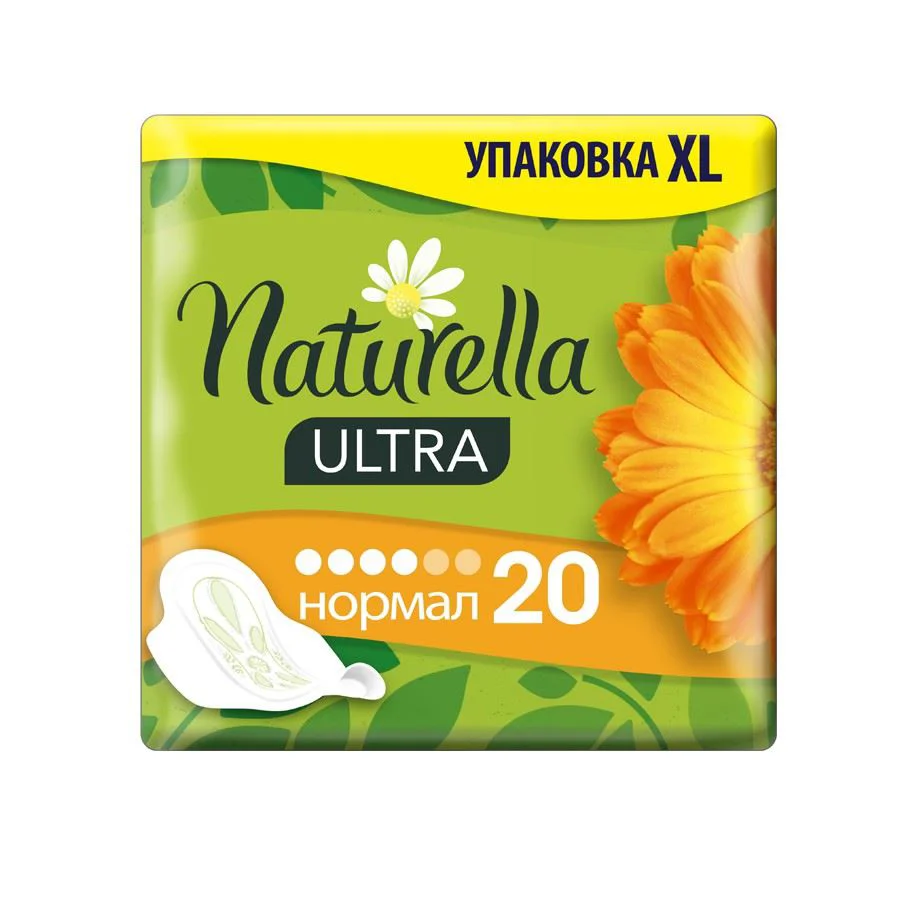 Absorbante NATURELLA Ultra Normal Duo Pack N20 Calendula (*4)  ( 8%)