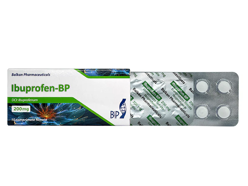 Ibuprofen-BP 200mg,  comprimate filmate N10x2