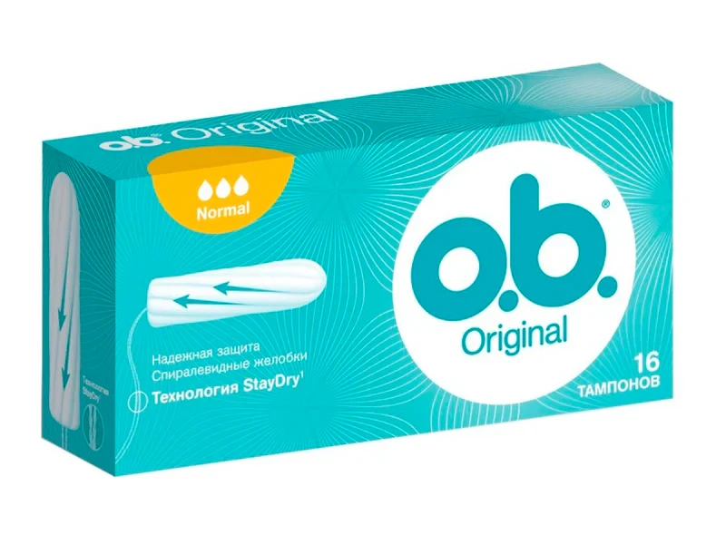 Тампоны OB Original Normal N16 (8%)