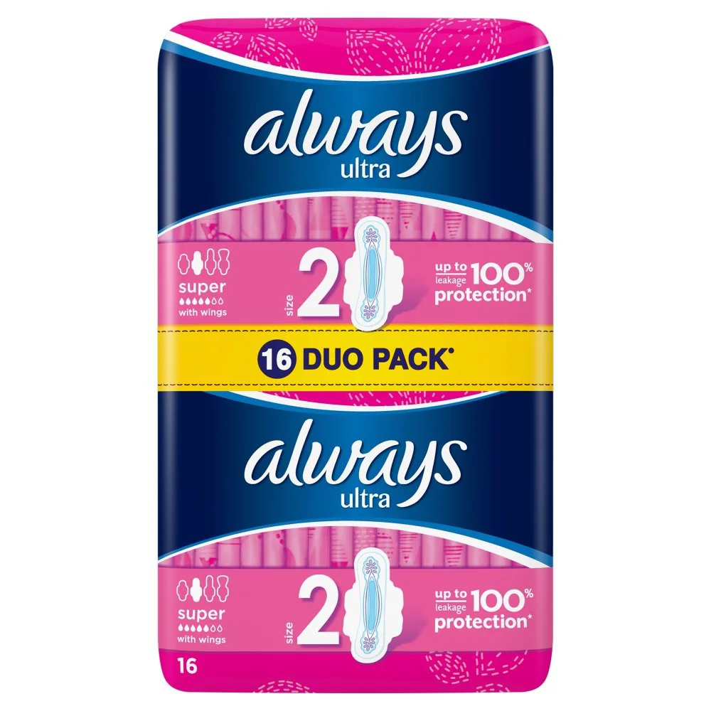 Прокладки ALWAYS Ultra Super Plus Duo N16 (*5)  ( 8%)