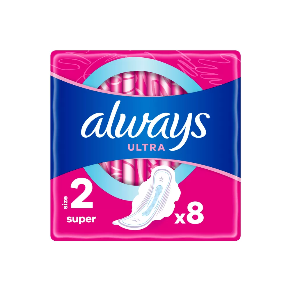 Прокладки ALWAYS Ultra Super Plus N8 (*5) (8%)