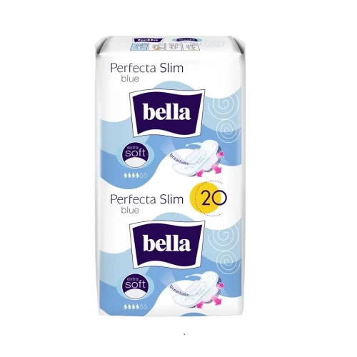 Прокладки BELLA Perfecta Slim blue N20 (*4) (8%)