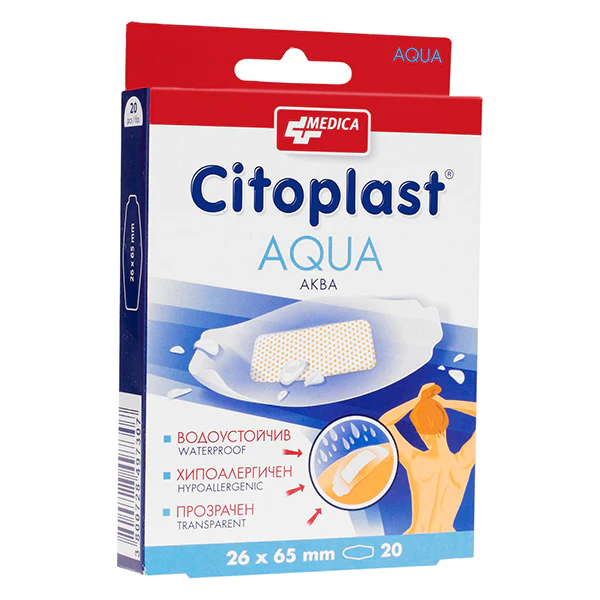 Emplastru CITOPLAST Aqua N16 (4mix, transparent) Medica