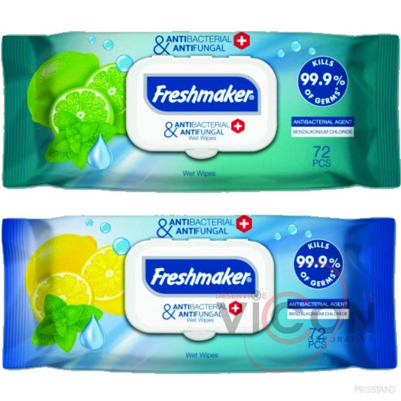 Влажные салфетки для детей Freshmaker N72