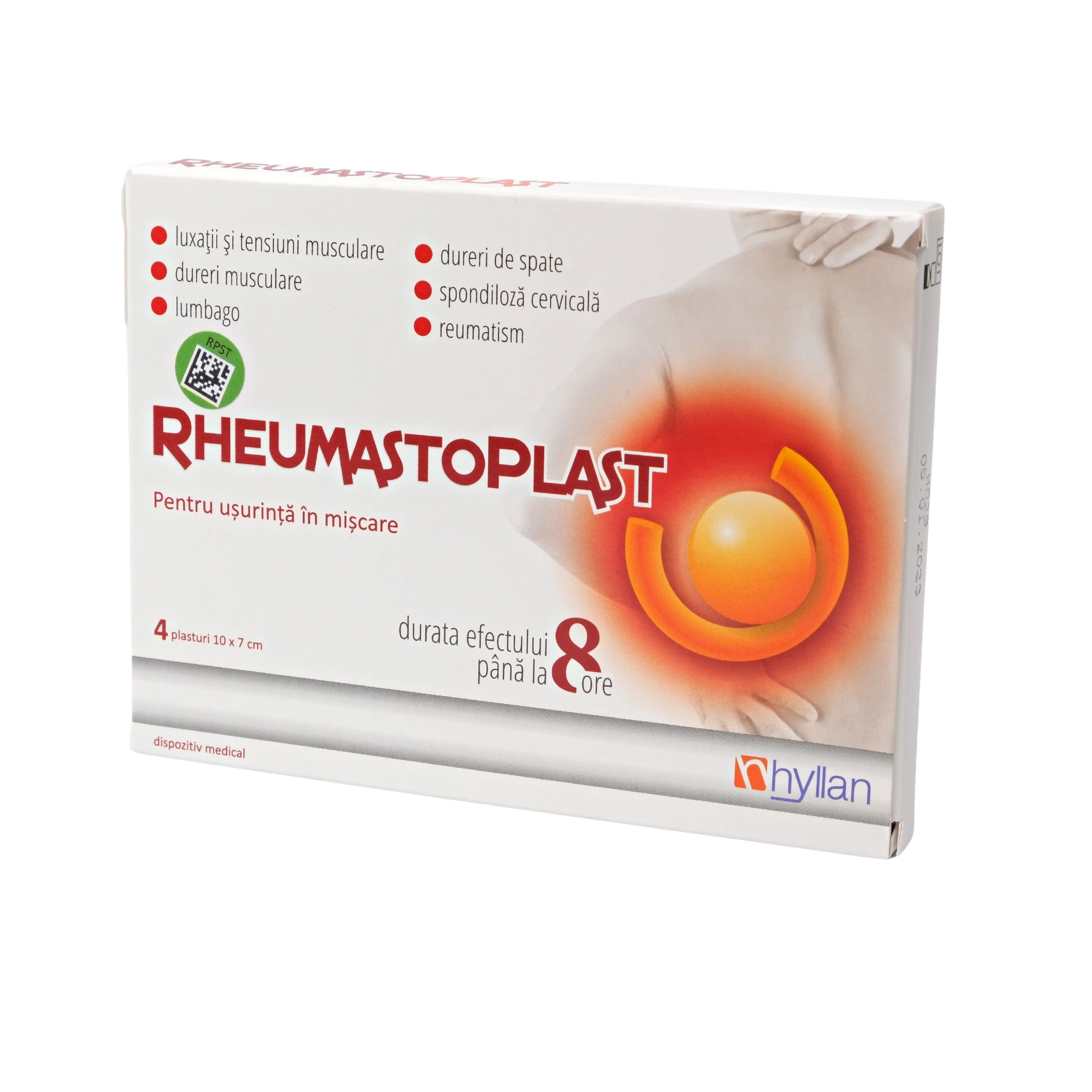 Emplastrul Hyllan Rheumastoplast (10x7 cm) N4
