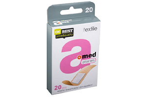 Emplastru a+med Textile N20 (set) (elastici, lasă pielea să respire)