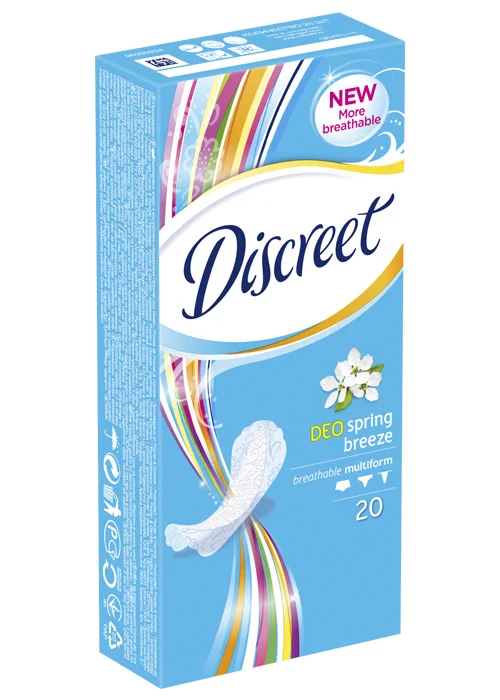 Прокладки Discreet Deo Ocean Breeze  N20 (8%)