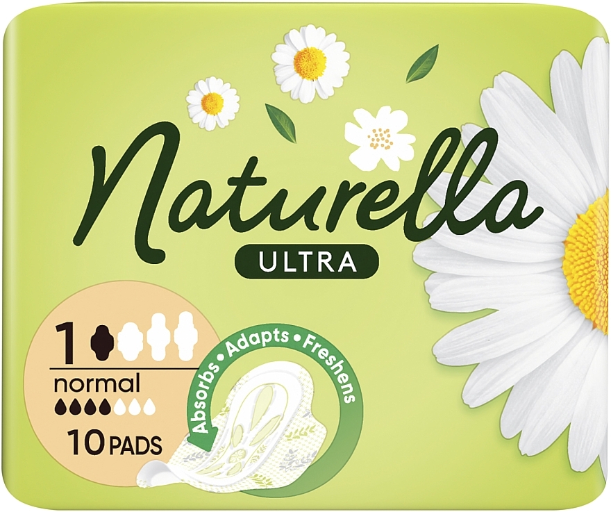 Прокладки NATURELLA Ultra Normal N10 Chamomile (*4)  ( 8%)
