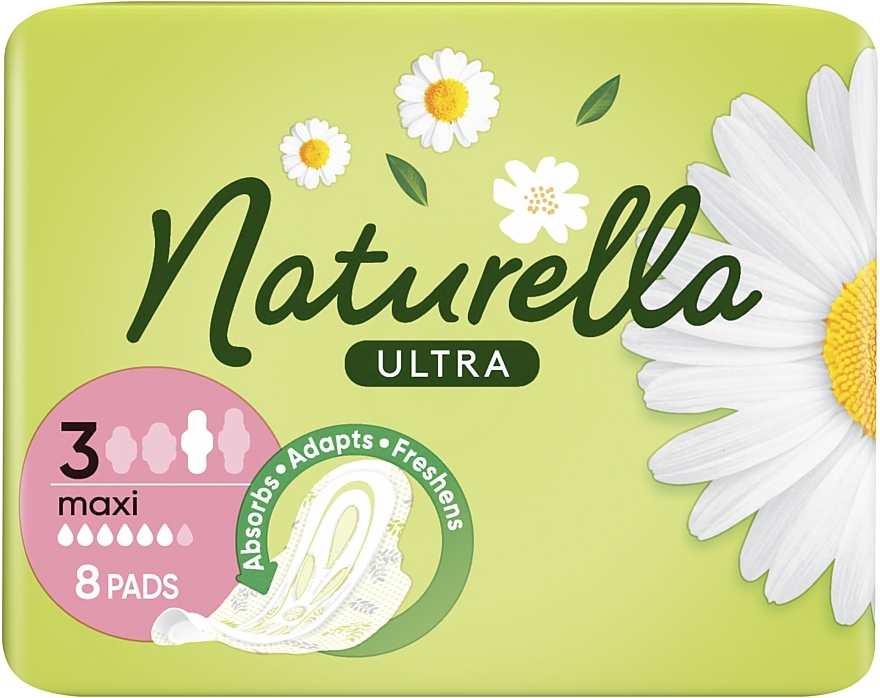 Прокладки NATURELLA Ultra Maxi N8 Chamomile (*5)  ( 8%)