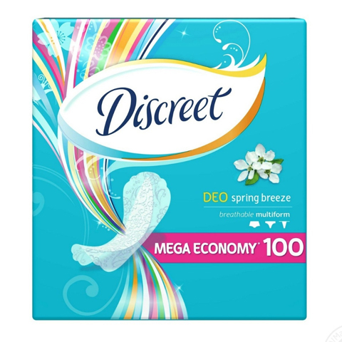 Absorbante Discreet Deo Spring Breeze N100