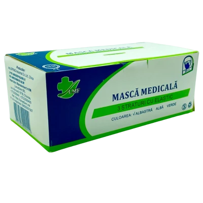 Mască de protecție medicală, 3 straturi, elastic N1 Leboo Healthcare,China