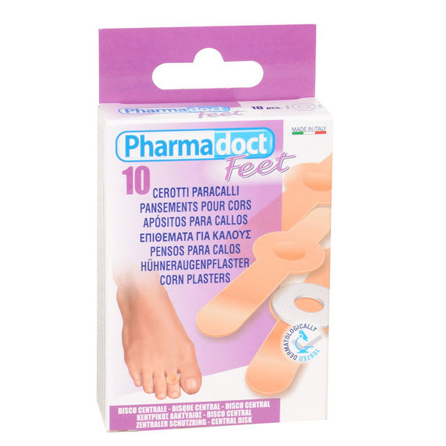 Emplastru PharmaDoct bătături N10 cu disc central (130015)