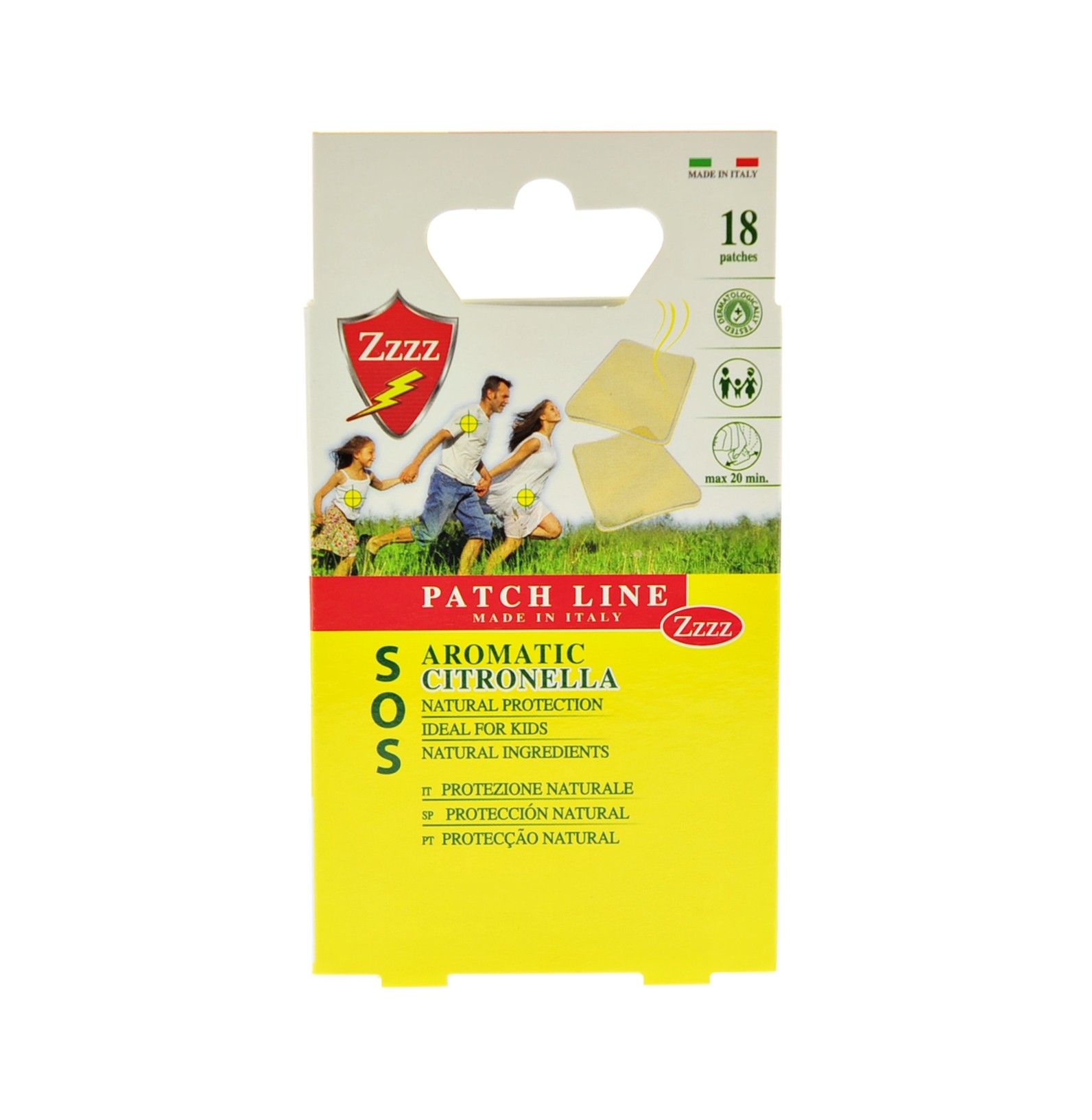 Emplastru Patch Line Citronella N18 contra înțepăturilor de țânțari (164386)