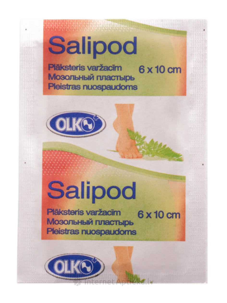 Emplastru Salipod 6.0 cm x 10 cm Sarepta