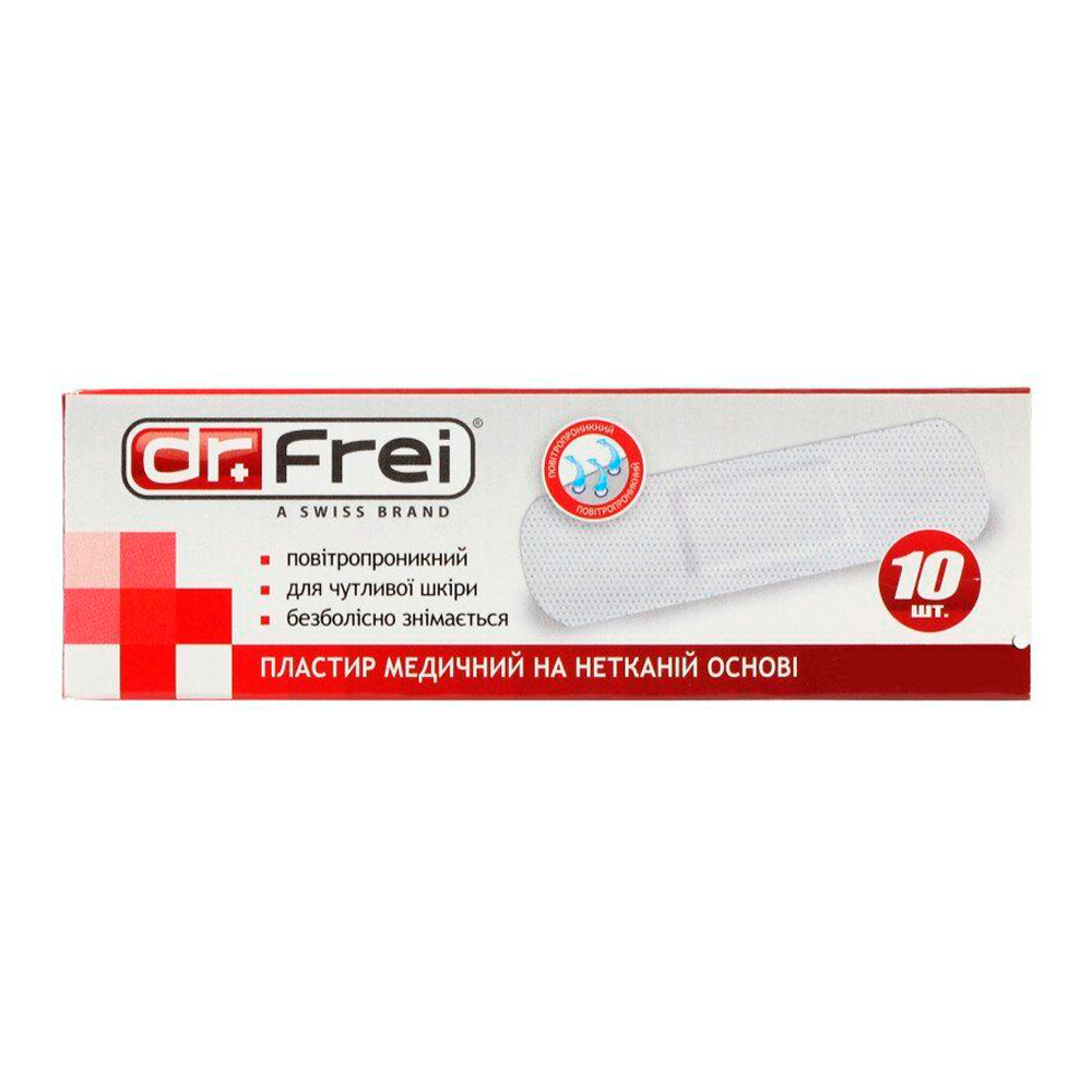Emplastru elastic Dr.Frei 100 mm x 60 mm N10