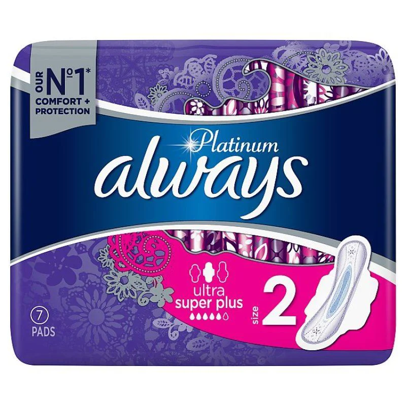 Absorbante ALWAYS Platinum Ultra Super N7 (*5)