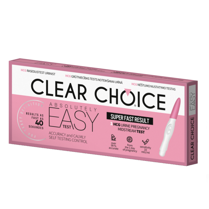 Тесты на беременность, Clear Choice, N1 EASY