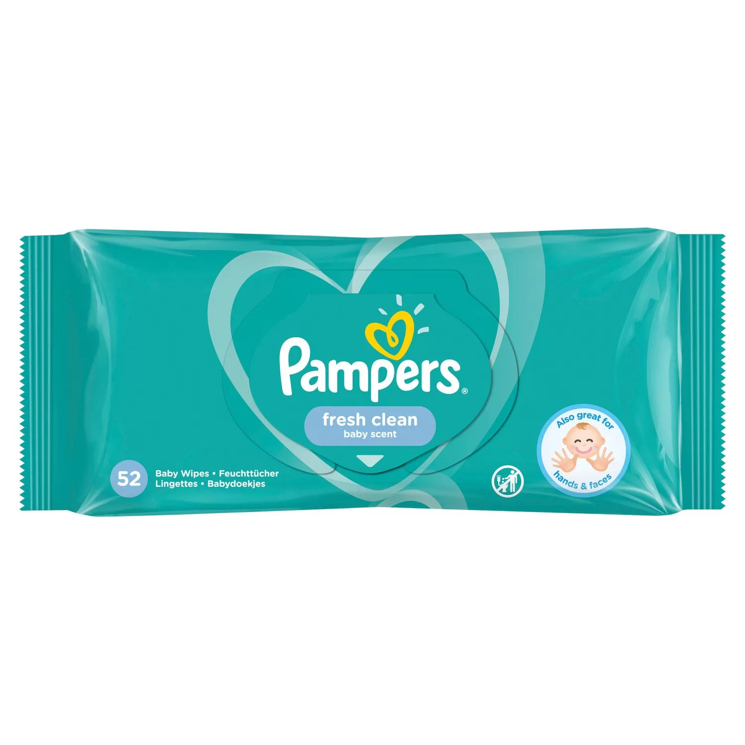Влажные салфетки Pampers Fresh Clean, 52 шт