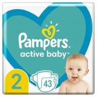 Подгузники Pampers MINI Pure Protection 2 (4-8 кг), 43 шт