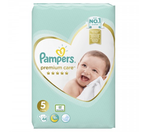 Scutece Pampers Premium Care 5 (11-25kg)  N44 Junior