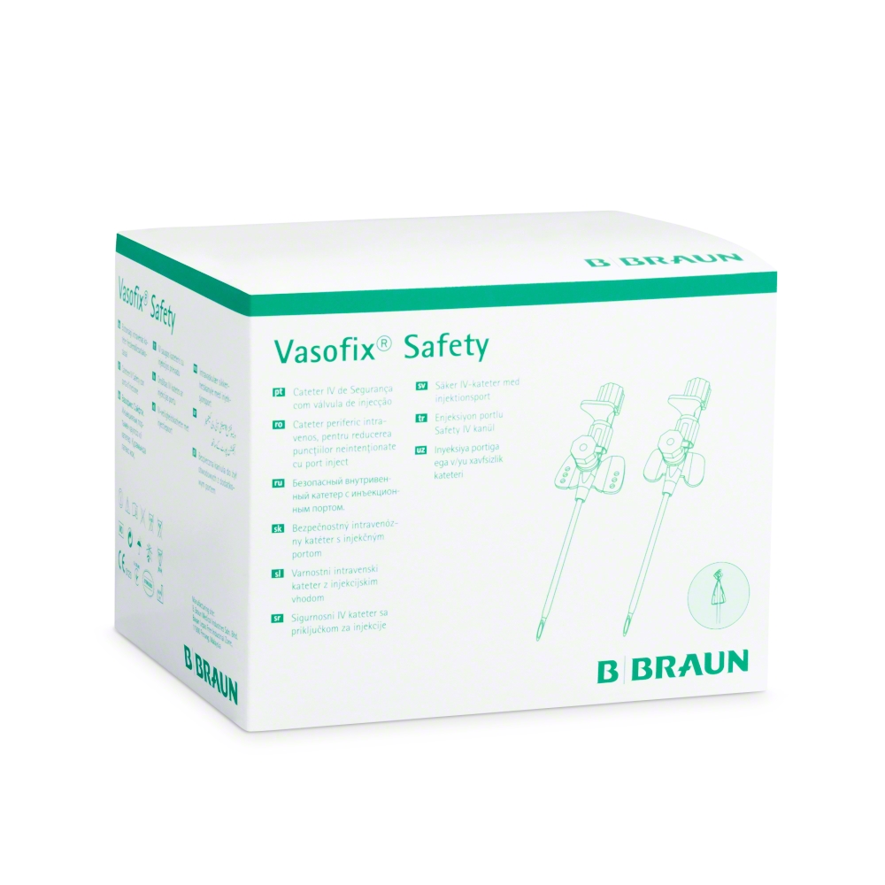 Катетер в/в  22G, Vasofix Safety, Braun
