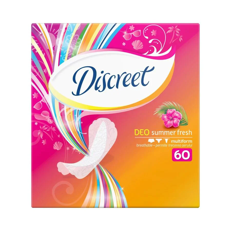 Absorbante zilnice Discreet  N60 DEO Summer Fresh