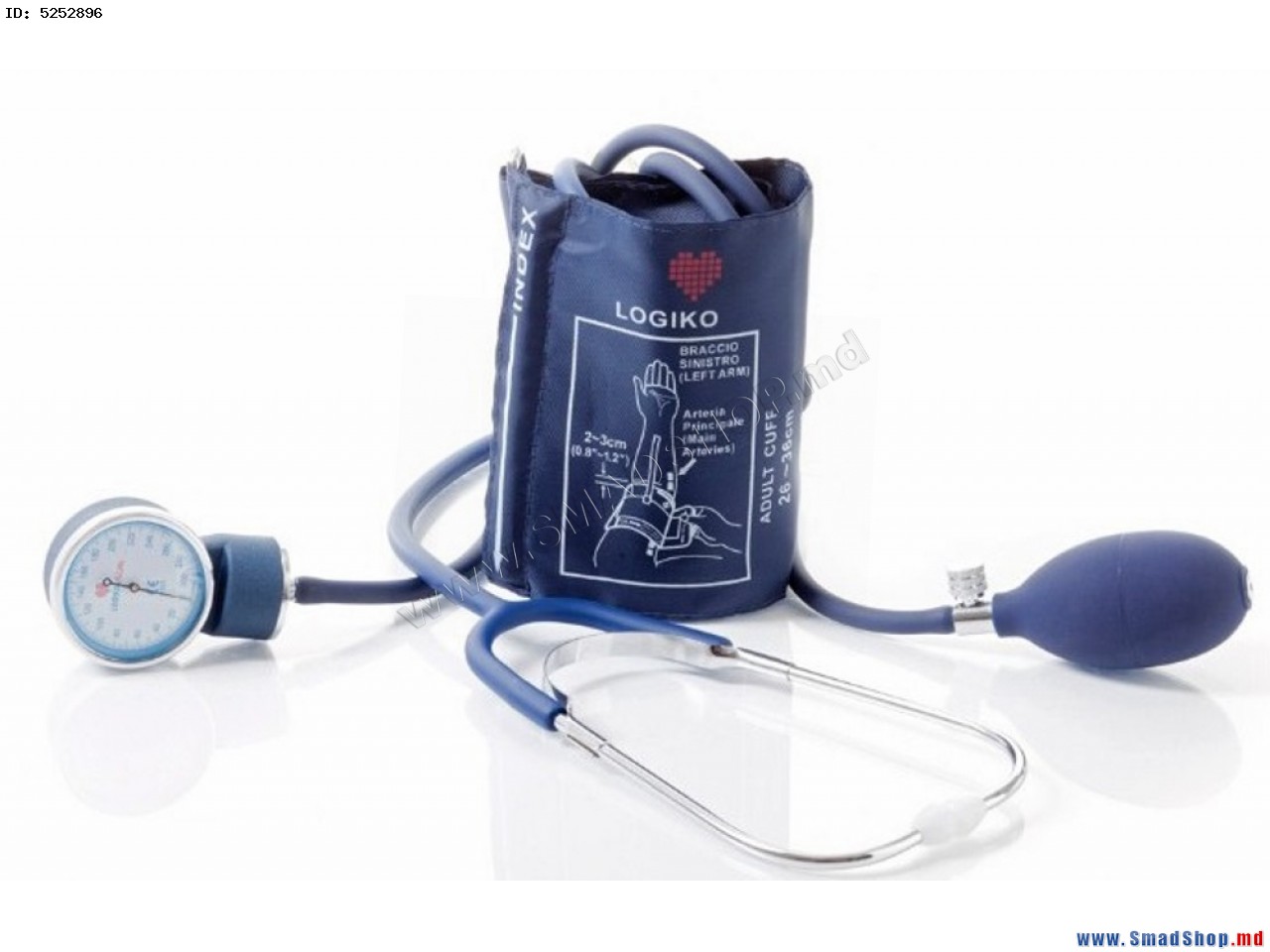 Tonometru mecanic DM333 cu stetoscop  MORETTI 